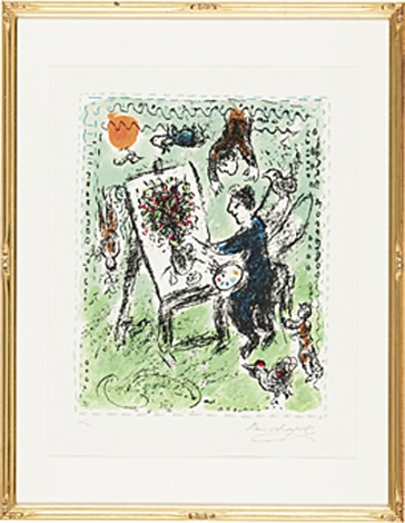 LES QUINZE DERNIERES LITHOGRAPHIE DE MARC CHAGALL portfolio of 15